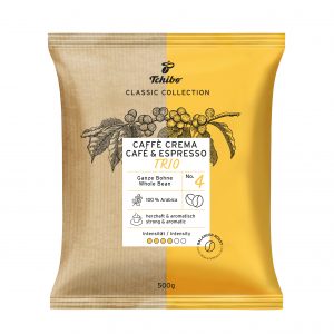 TCHIBO Caffè Crema, Cafè & Espresso TRIO 500g